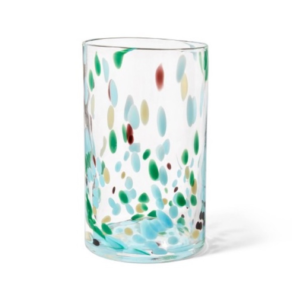 DVF for Target Dot Glass 9.84"x5.83" Candle Holder Hurricane NWT